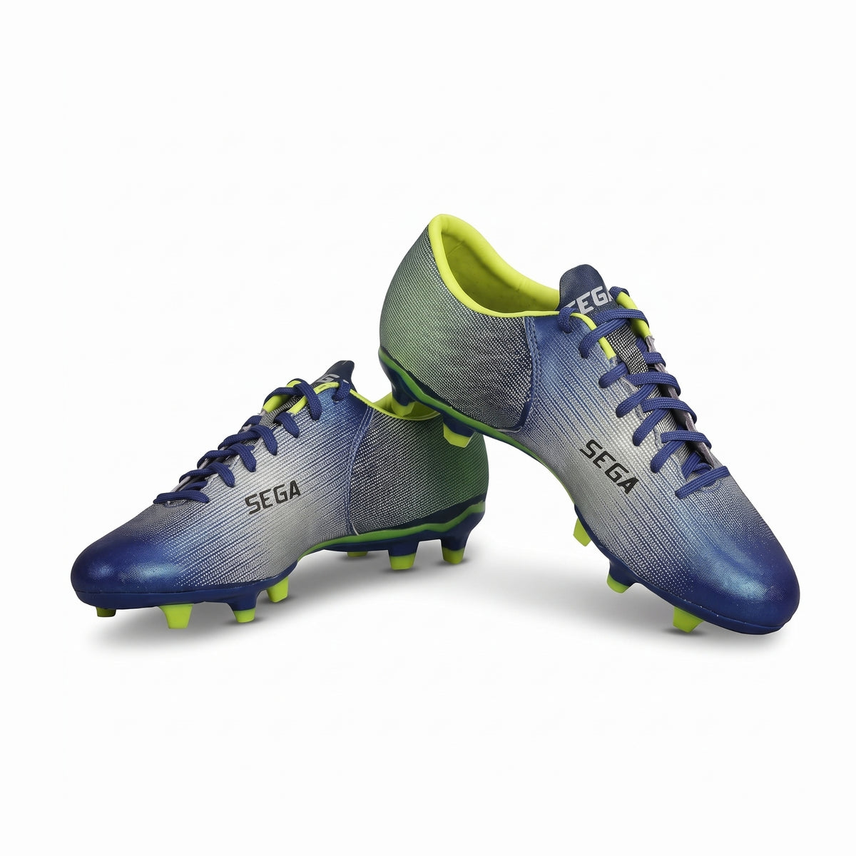 SEGA Legend Football Boots in mid night blue green – product view 2