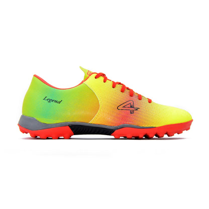 SEGA Legend Football Boots in red yellow sunset – product view 3