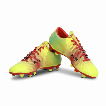 SEGA Legend Football Boots in sunset yellow red – product view 2