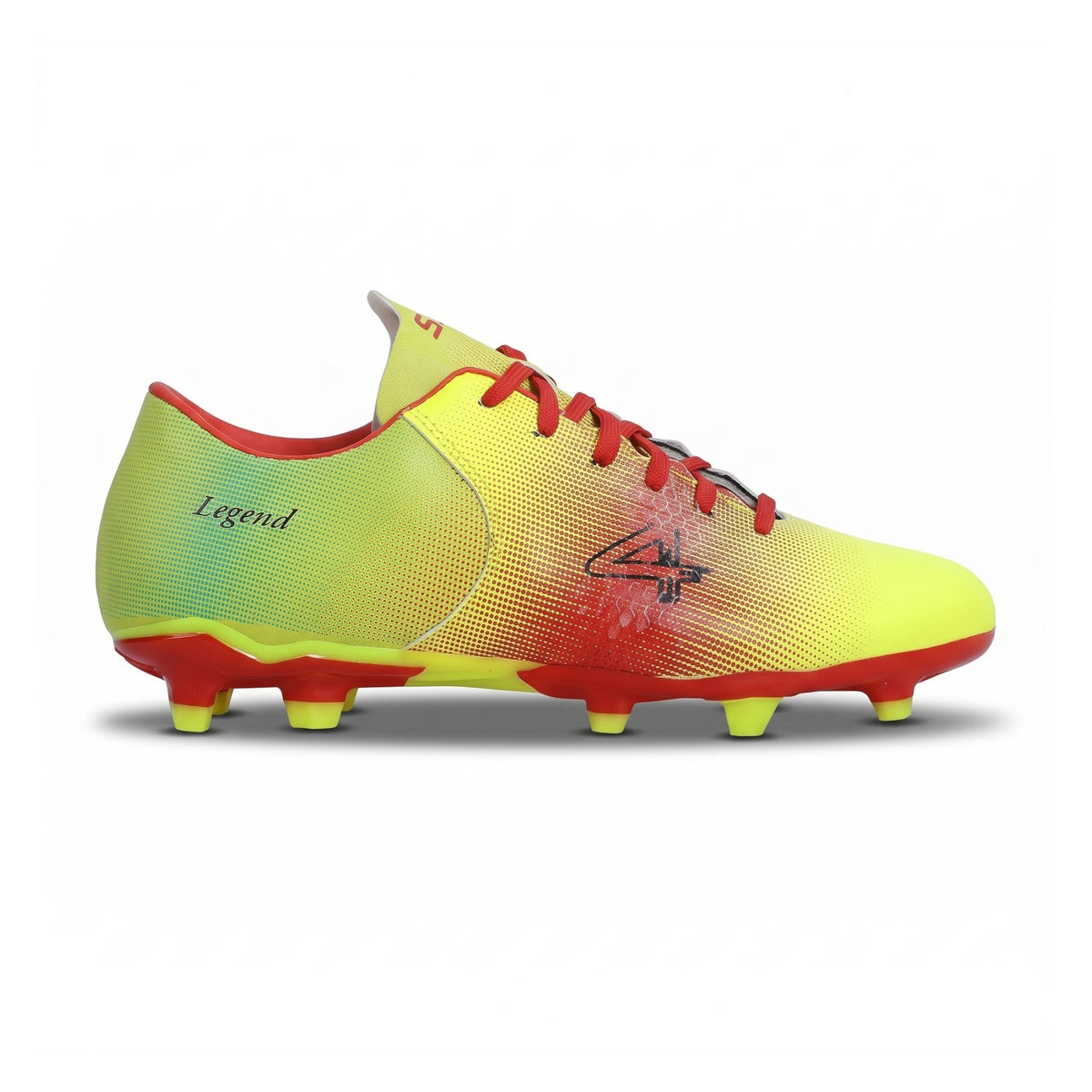 SEGA Legend Football Boots in sunset yellow red – product view 3