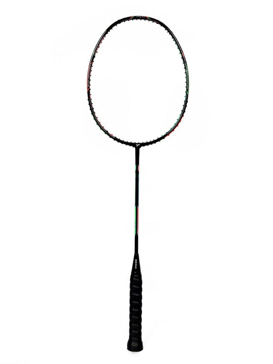 SEGA Duora 70 heavy badminton racket with carry cover, full product view