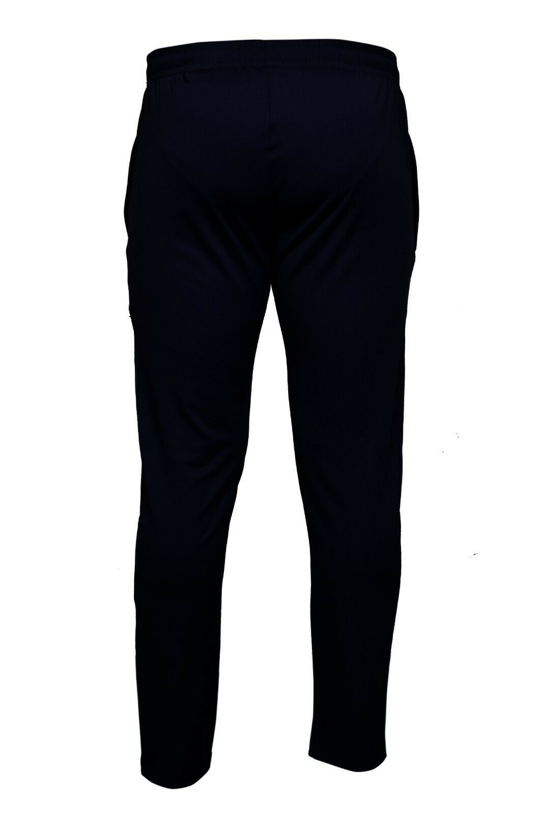 tracksuit bottoms, joggers, men's clothing, fashion, sale, SEGA, black, clothes for men, summer 2020 collection, cheap tracksuit, bottoms, lower, joggers, cotton, fabric, sports, image is back facing centre of black tracksuit bottoms,