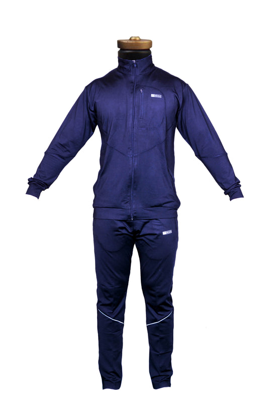 Blue, tracksuits, for men, men's tracksuits, tracksuit jackets, tracksuit bottoms, polyester, British, Men's clothing, clothing for men, tracksuit jacket, adult clothing, sports, fashion, football jacket, mens fashion, fashion for men, Full Image of tracksuit facing centre